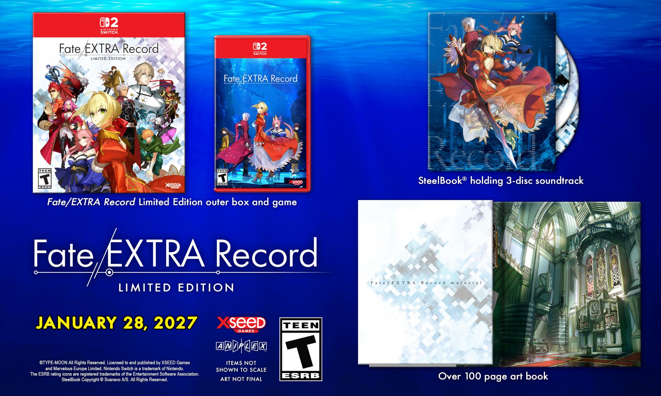 Amazon.com: Fate EXTRA/Record: Limited Edition - Nintendo Switch 2